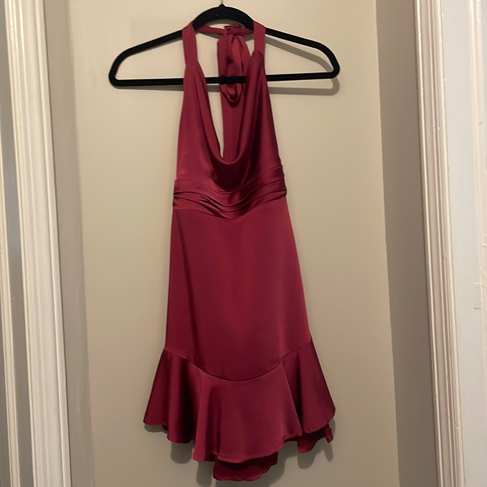 Plum color dress